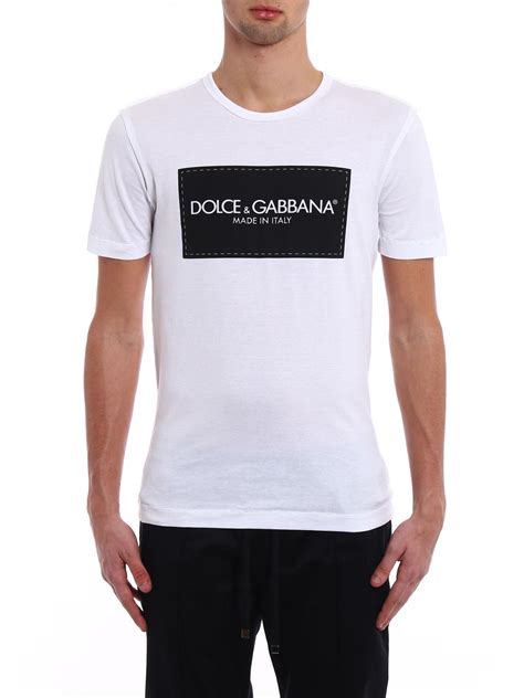 dolce gabbana white t shirt|dolce and gabbana tee.